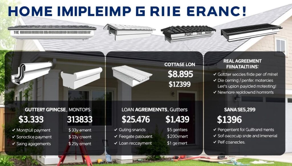 gutter replacement financing